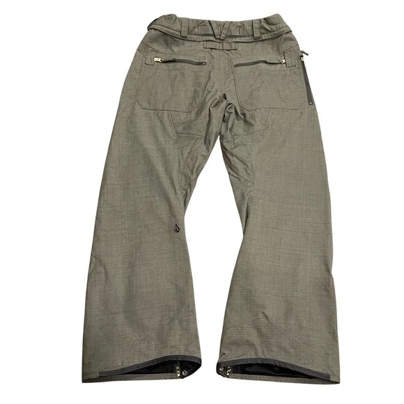 Volcom Men's Snowboard Pants, Green, Medium - Picture 13 of 14